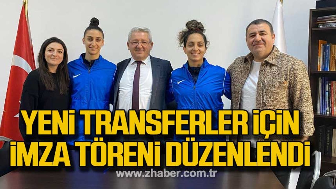 Kdz. Ereğli Belediyespor’da yeni transferler imzayı attı!