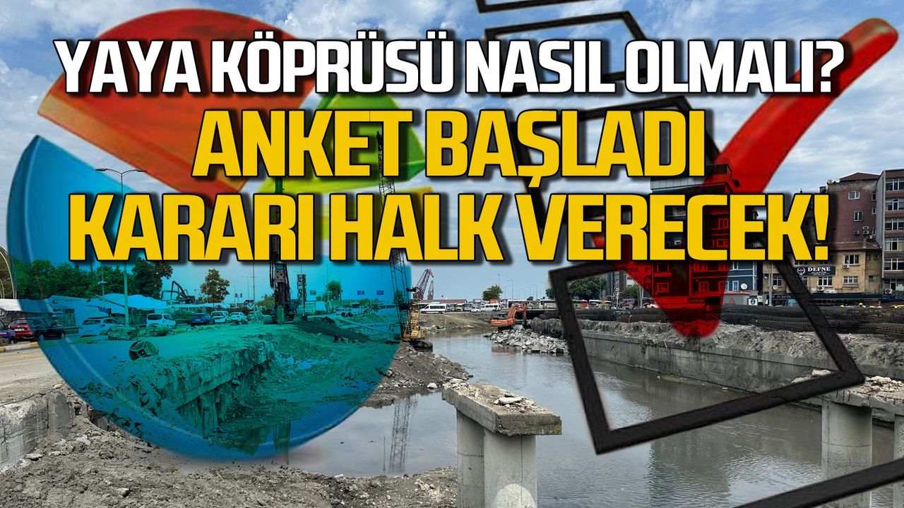 Zonguldak'ta Acılık Yaya Köprüsü sizce hangisi olmalı?