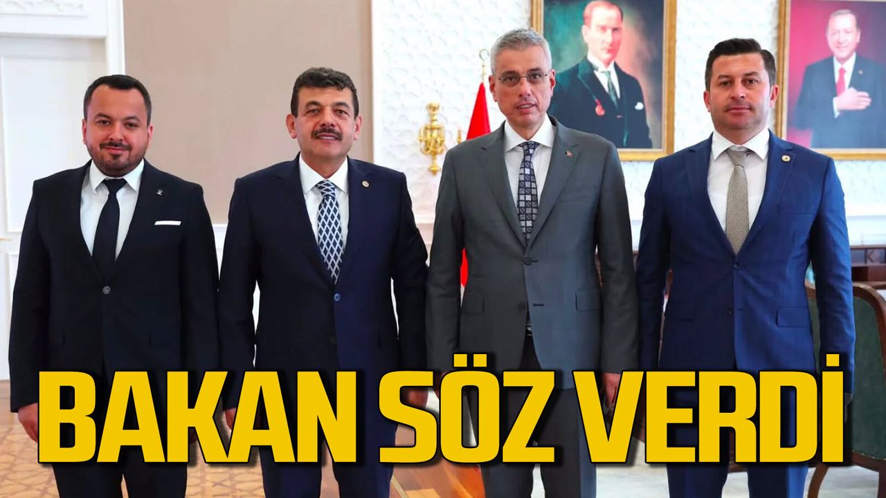 Sağlık Bakanı Kemal Memişoğlu Zonguldak heyetine n