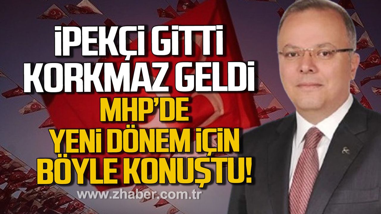MHP Zonguldak’ta yeni dönem: Orhan Korkmaz göreve 