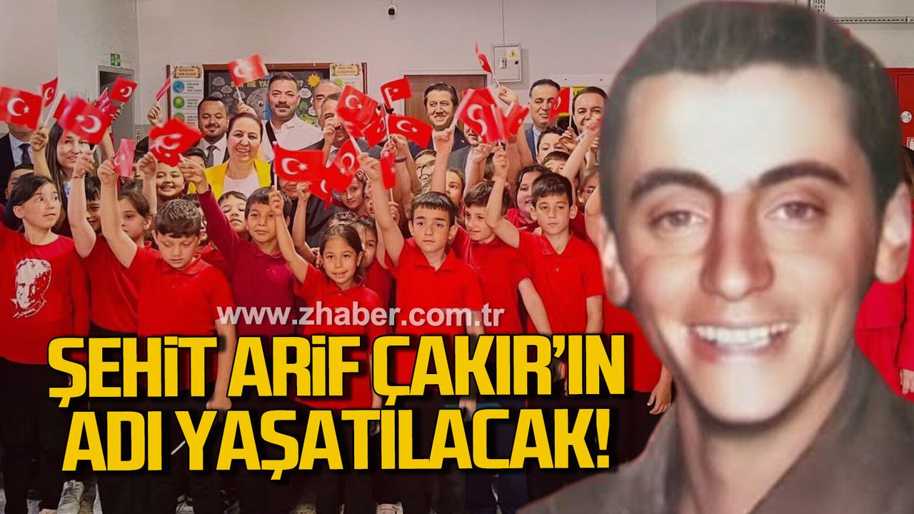 Şehit Arif Çakır'ın adını yaşatacak kütüphane hizmete açıldı