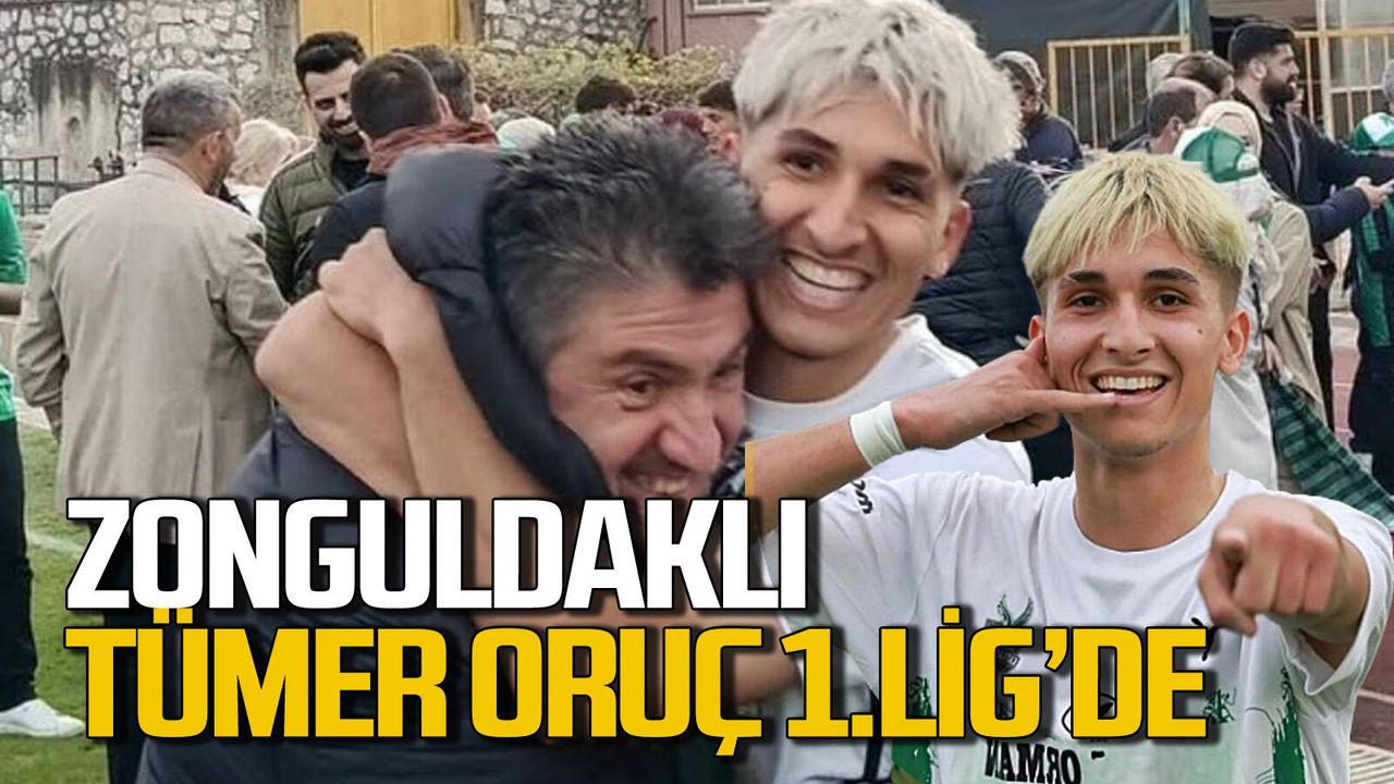 Zonguldaklı futbolcu Tümer Oruç Trendyol 1.lige tr