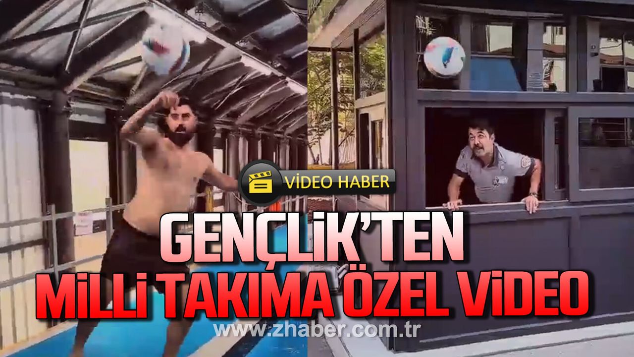 Gençlik'ten Milli Takıma özel video