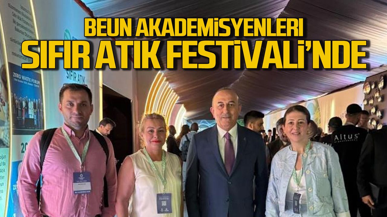 BEUN akademisyenleri Sıfır Atık Festivali’nde