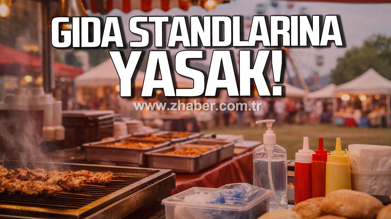 Devrek'te gıda standlarına yasak
