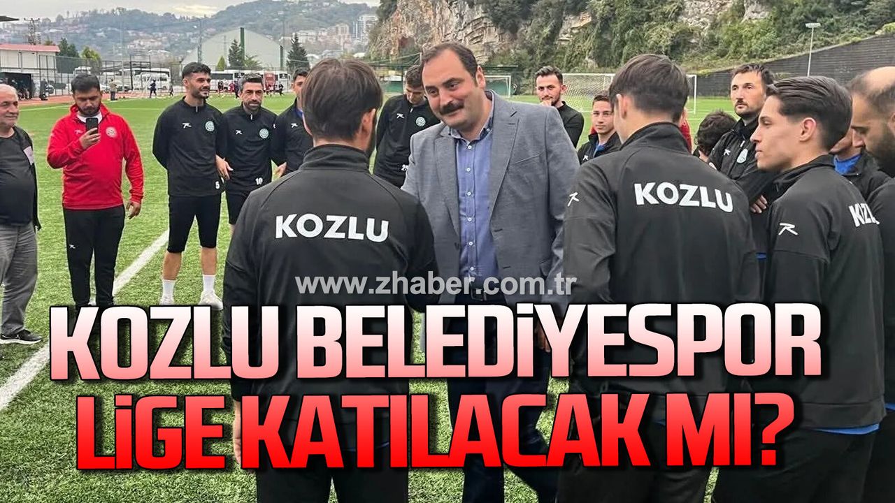 Kozlu Belediyespor lige katılacak mı? Taraftar Başkan Dökmec