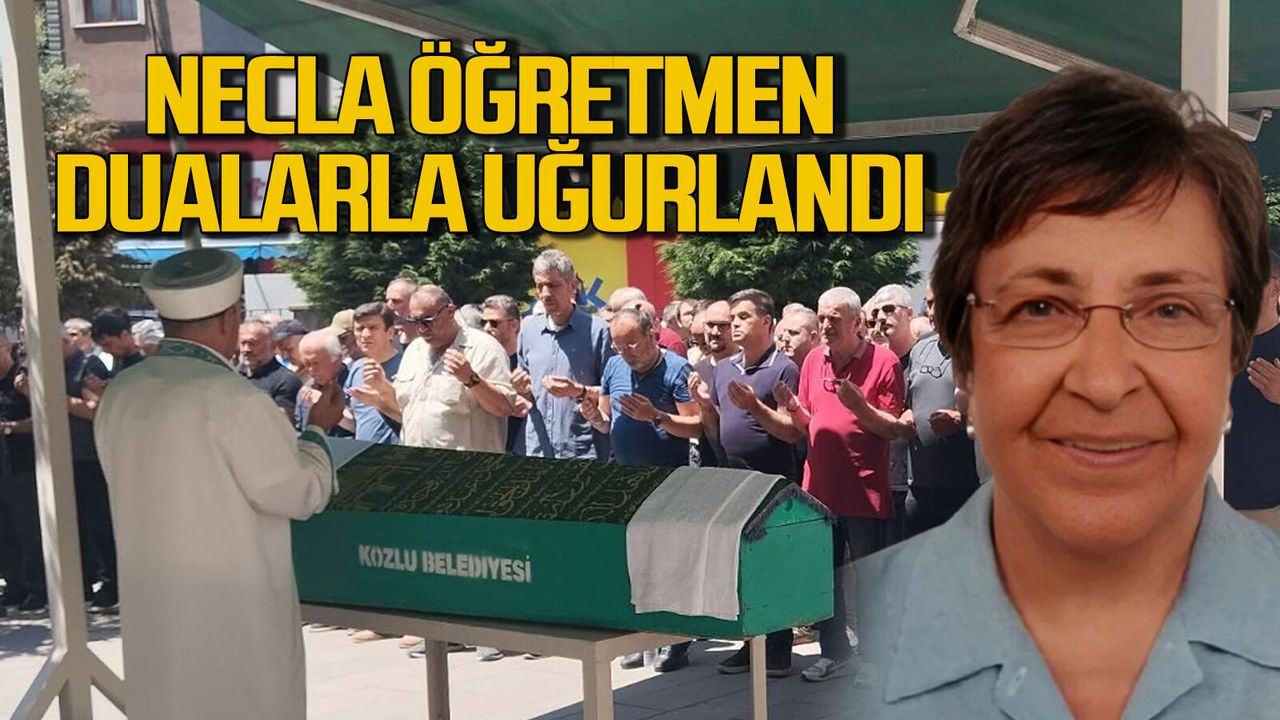 Öğretmen Necla Onurlu dualarla uğurlandı