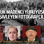 Büyük madenci yürüyüşünü arşivleyen fotoğrafçılar