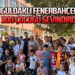 Zonguldaklı Fenerbahçeliler 300 çocuğu sevindirdi
