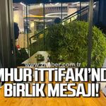 Cumhur İttifakı’ndan Zonguldak’ta birlik mesajı