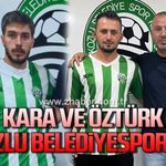 Kara ve Öztürk Kozlu Belediyespor'da