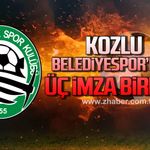 Kozlu Belediyespor'dan 3 transfer birden