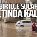 Kastamonu Cide sular altında kaldı