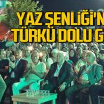 Gökçebey Yaz Şenliği'nde türkü dolu gece