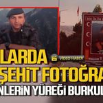 Yollarda bir şehit fotoğrafı: Görenlerin yüreği burkuldu