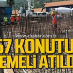 Kilimli'de 367 konutun temeli atıldı.