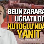 Şenol Hakan Kutoğlu’ndan “BEUN 77 Milyon lira zarara uğratıldı” iddiasına yanıt