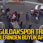 Zonguldakspor tribün liderleri arasında büyük arbede