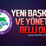 Ereğli'de başkan ve yönetim belirlendi