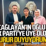 Mustafa Çağlayan'ın oğlu AK Parti'ye üye oldu.