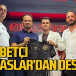 Gurbetçi Elmaslar Zonguldakspor’a destek oldu