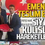 Emaneti teslim etti. Siyasi kulisler hareketlendi