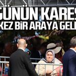 Günün karesi... İlk kez bir araya geldiler