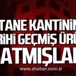 Atatürk Devlet Hastanesi kantininde tarihi geçmiş ürün tepkisi.