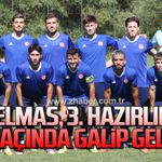 Elmas, 3. hazırlık maçından galip ayrıldı! 1-0