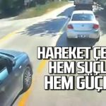 Hem hatalı solladı hem hareket çekti