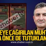 İfadeye çağırılan muhtar daha önce de tutuklanmış