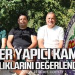 Ereğli Futbol Şube Sorumlusu İlker Yapıcı, kamp ve hazırlık maçını değerlendirdi.