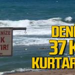 Cankurtaranlar hafta sonu 37 kişiyi ölümden kurtardı