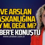Merve Arslan İl Başkanlığına aday mı, değil mi? Z HABER'e konuştu!