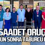 Saadet Oruç 113 gün sonra taburcu oldu