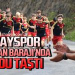 Sarayspor, Ulutan Barajı'nda doldu taştı