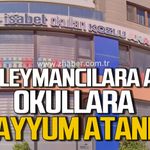 Süleymancılara ait okullara kayyum atandı