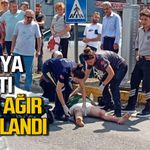 Zonguldak'ta araç yayaya  çarptı: Ağır yaralanan yaya tedavi altına alındı