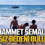 Filyos'ta dalgalara kapılan Muhammet’in cansız bedeni bulundu