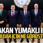 Zonguldak için Tarım ve Orman Bakanı ile ne görüştüler?