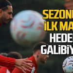 Elmas sezonunun ilk maçına çıkıyor... Hedef galibiyet...