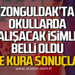 Zonguldak'ta TYP kapsamında okullarda çalışacak isimler belli oldu! İşte kura sonuçları...