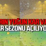 Karadeniz’de kar yağışı bekleniyor