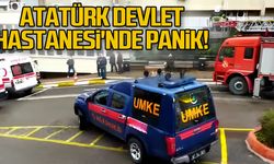 Atatürk Devlet Hastanesi'nde panik!