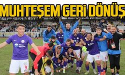 Ereğli’den muhteşem geri dönüş