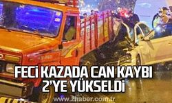 Feci kazada can kaybı ikiye yükseldi
