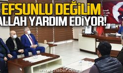 Posbıyık "Efsunlu değilim Allah yardım ediyor"