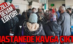Hastanede kavga çıktı! Rezillik devam ediyor!