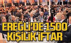 Ereğli'de 1500 kişilik iftar