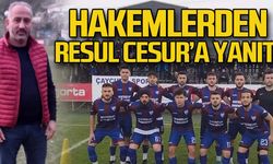 Hakemlerden Resul Cesur'a yanıt!